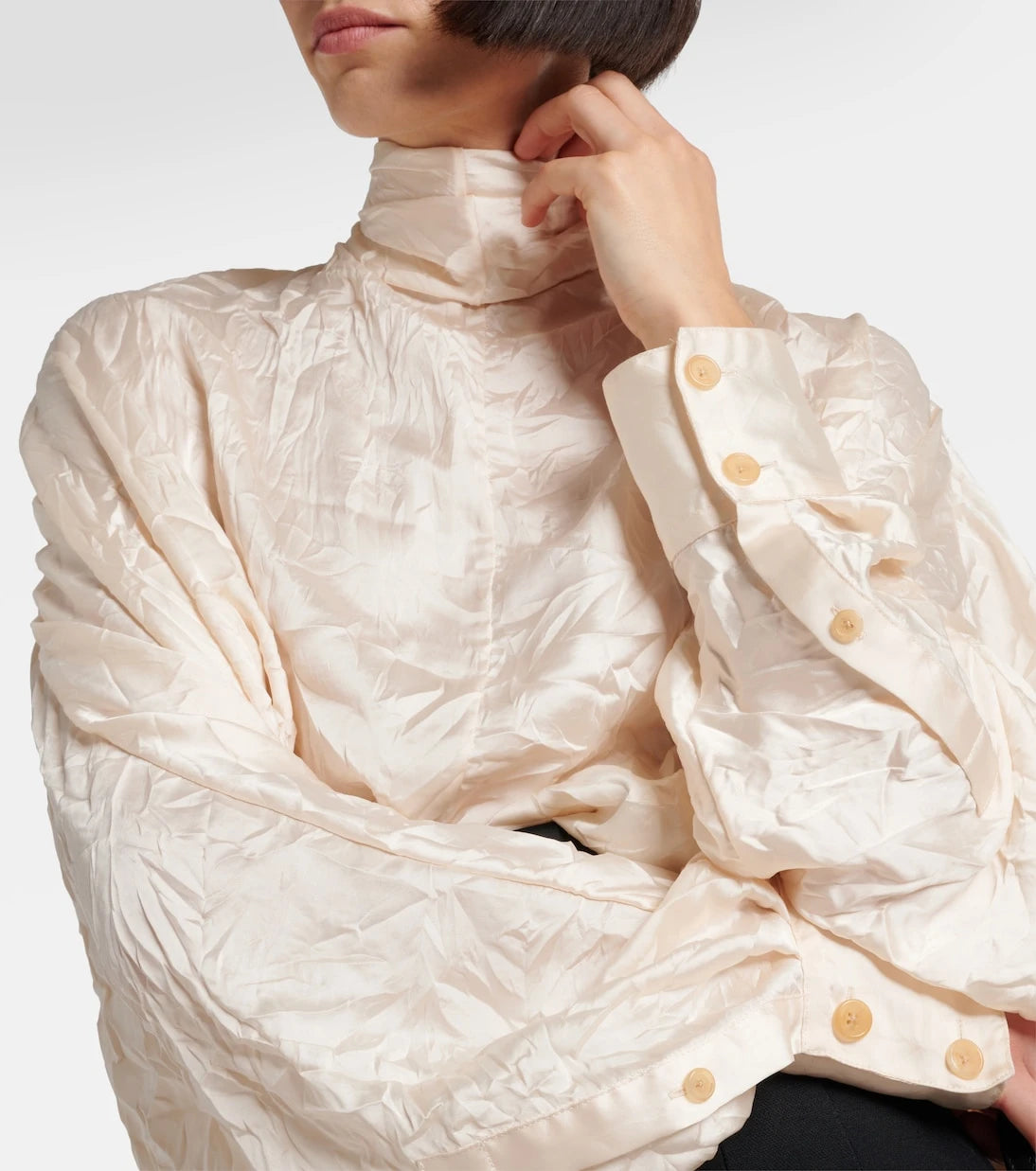Khaite - Bex satin top