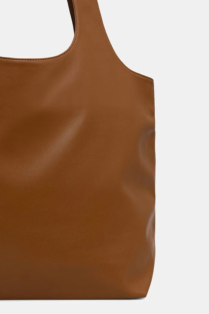 A.P.C. suni deri tote ninon çanta