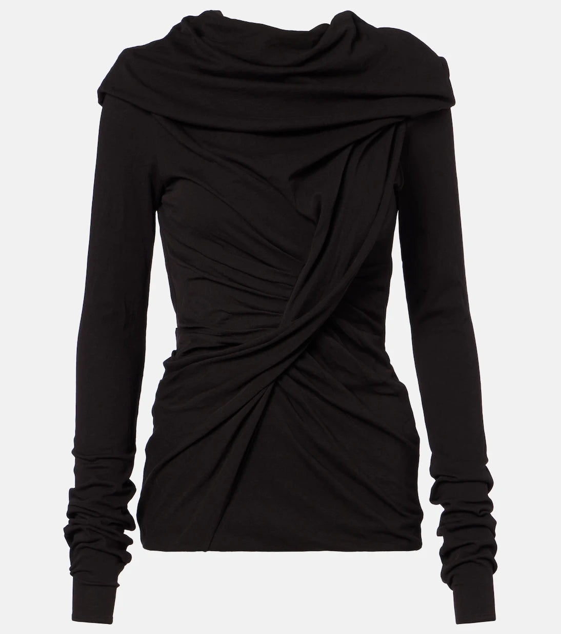 Entire Studios - Off-shoulder cotton-blend jersey top