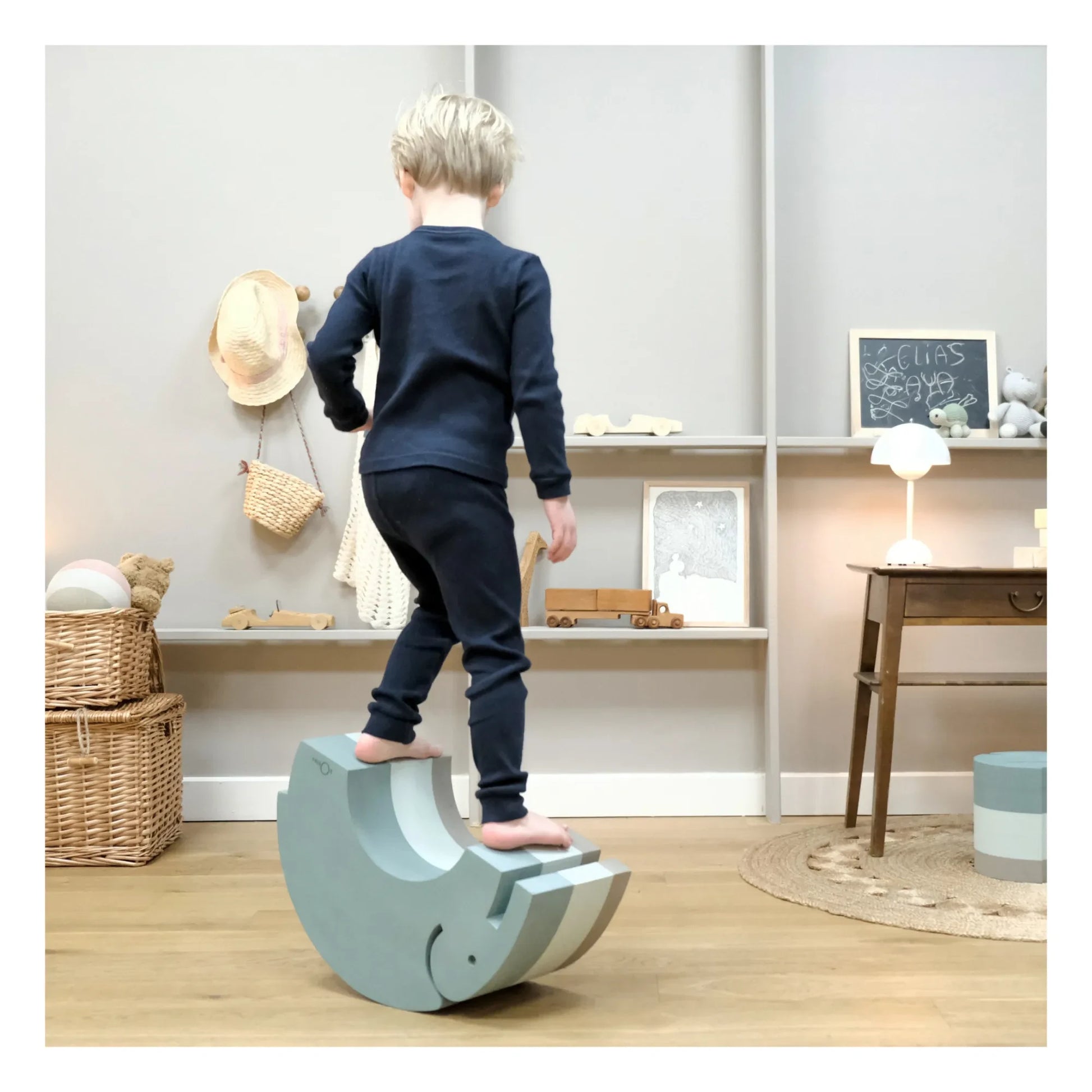 BObles - Elephant EVA Tumbling Furniture | Green