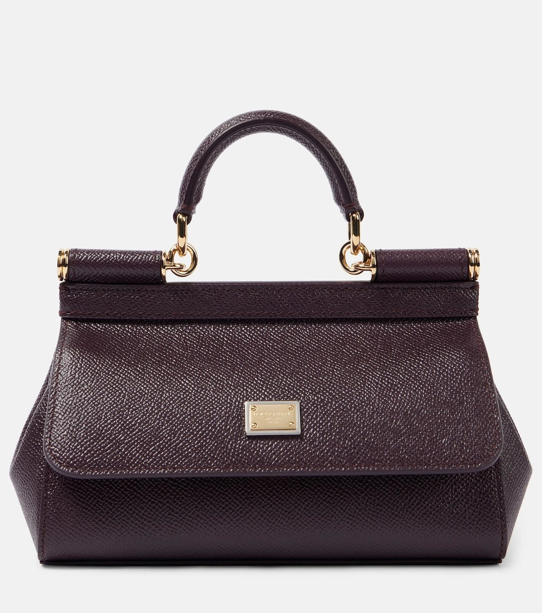 Dolce&Gabbana - Sicily Small leather tote bag