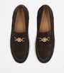 Suede Medusa Loafers