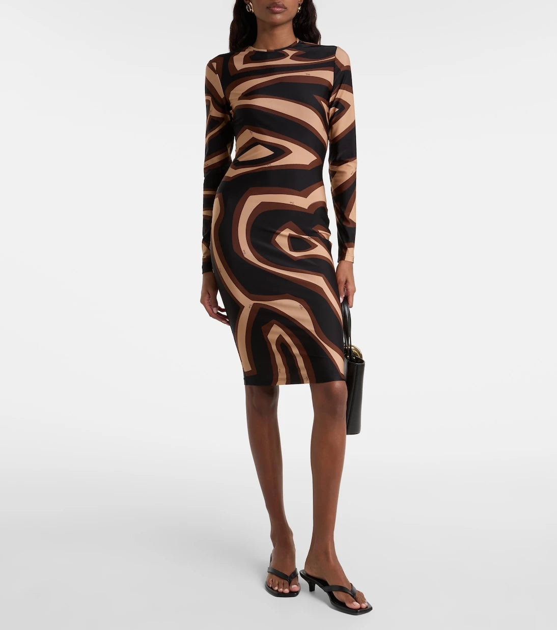 Pucci - Labirinto jersey minidress