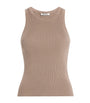 Max Mara Cotton Rib-Knit Tank Top