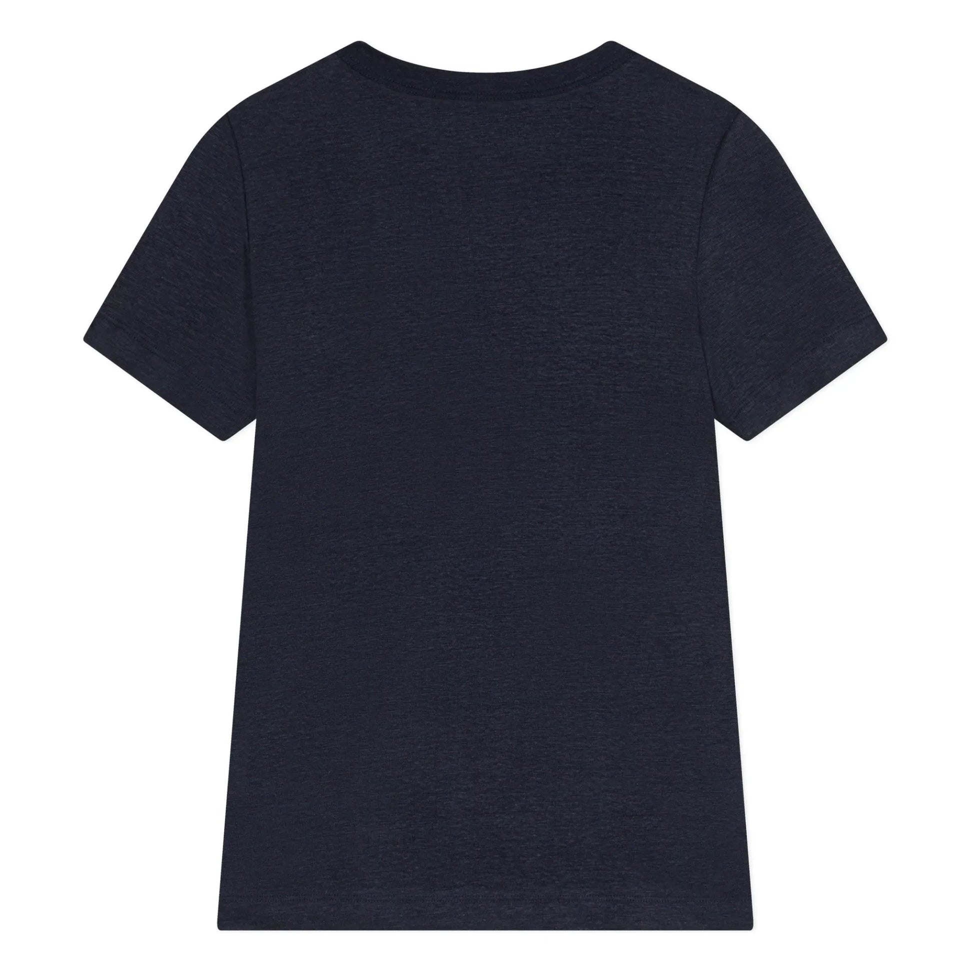 Petit Bateau - Linen Jersey T-Shirt | Navy blue