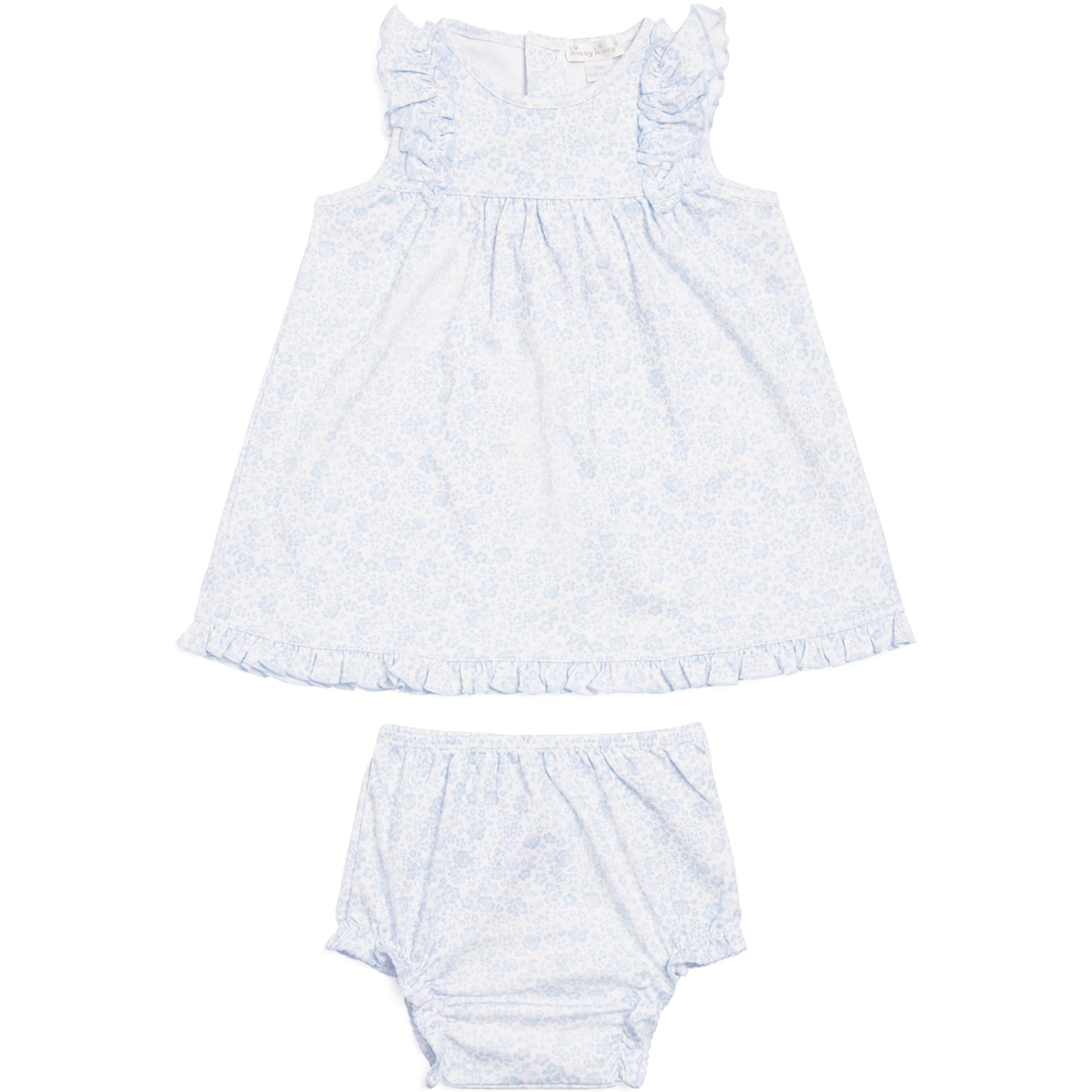 Pima Cotton Dress and Bloomers Set (0-24 Months)