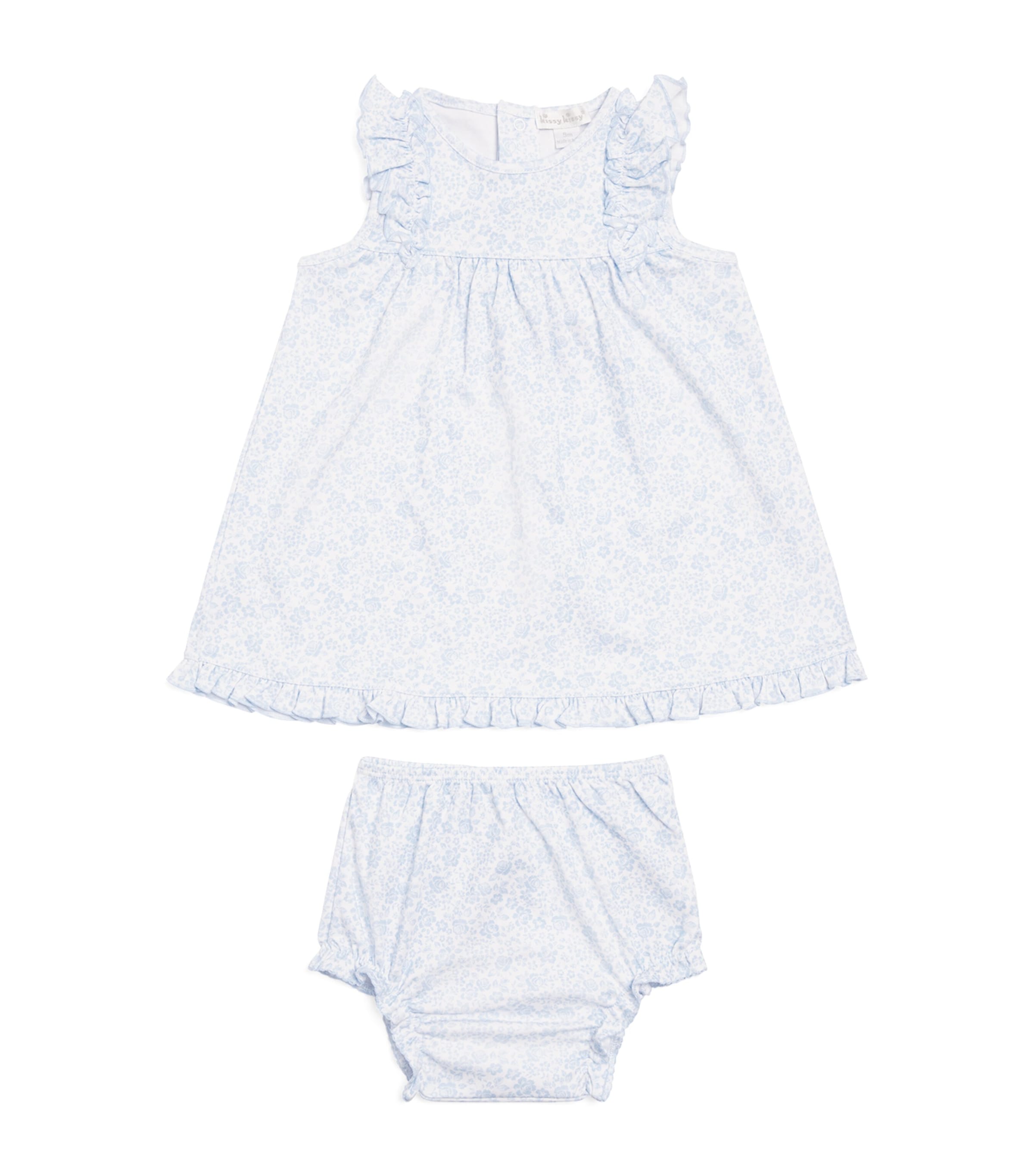 Pima Cotton Dress and Bloomers Set (0-24 Months)