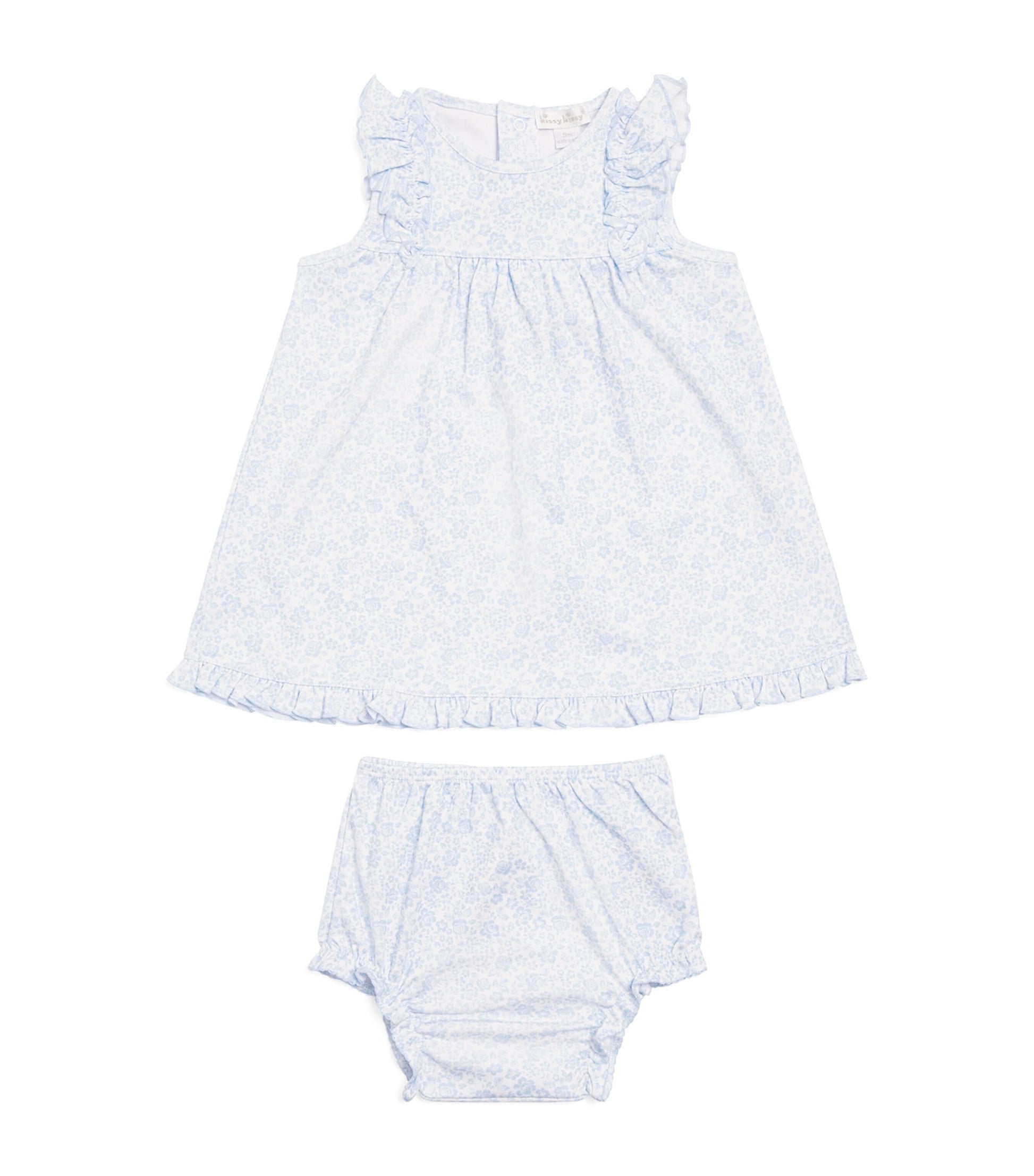 Pima Cotton Dress and Bloomers Set (0-24 Months)