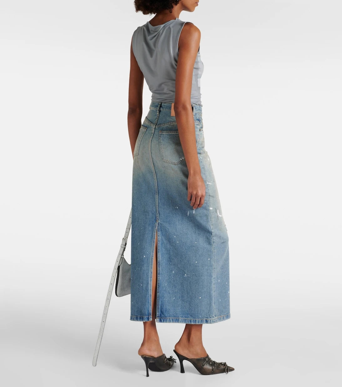 Acne Studios - Denim maxi skirt