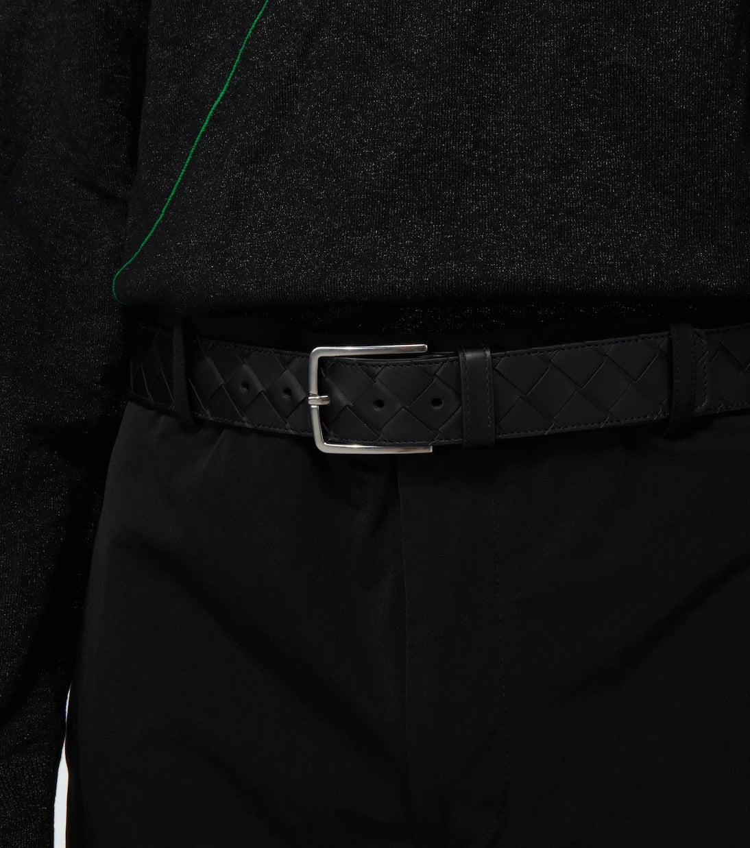 Bottega Veneta - Intrecciato leather belt