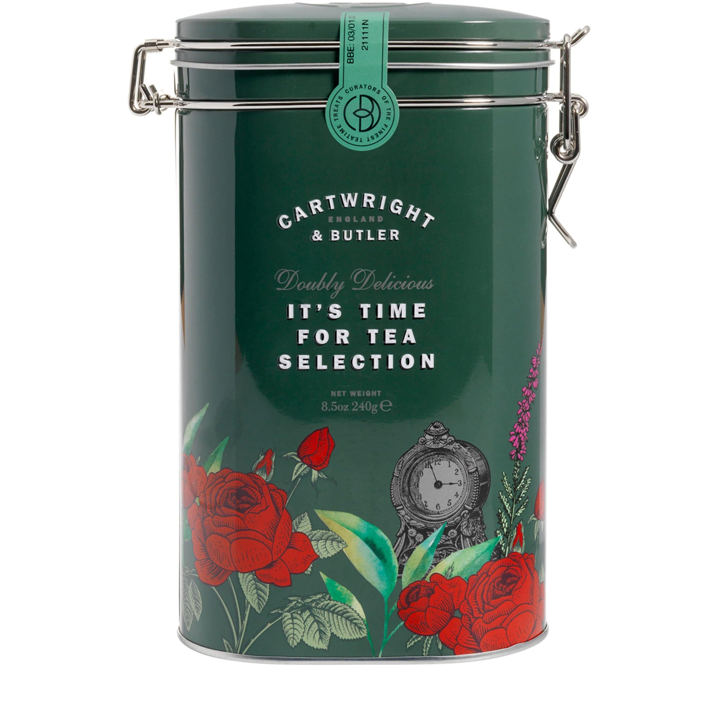 Cartwright & Butler It's Time For Tea - Tea and Biscuits Set (150g)