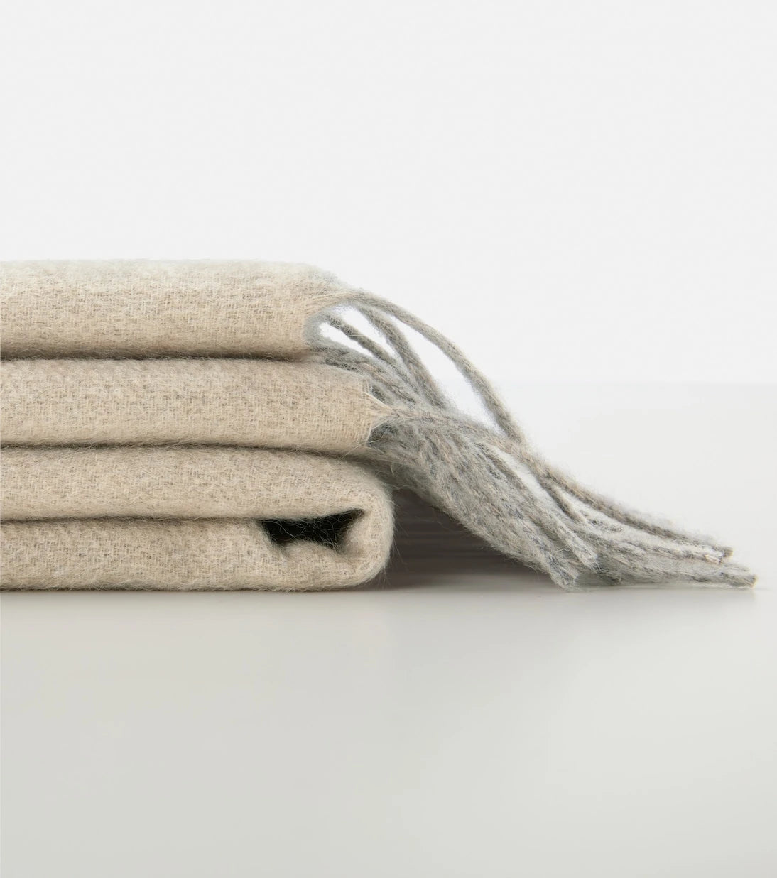 Prada - Logo jacquard cashmere blanket