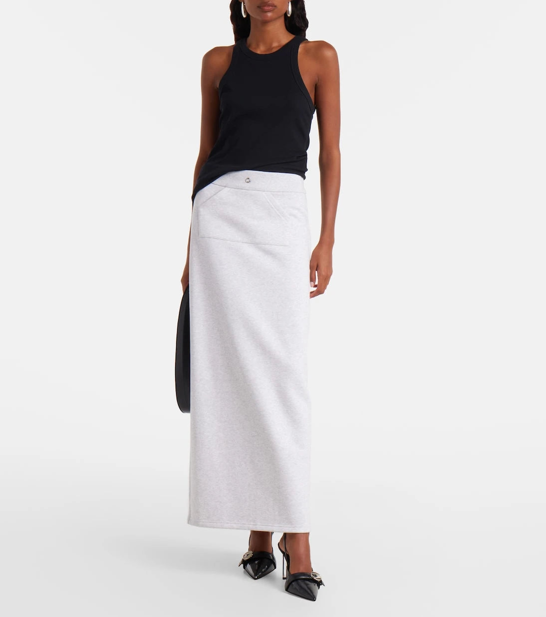 Coperni - Cotton-blend maxi skirt