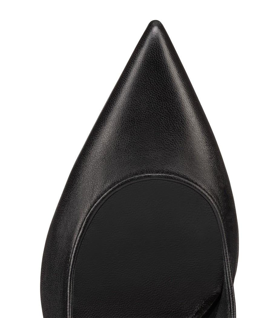 Christian Louboutin Sporty Kate Leather Slingback Pumps 55
