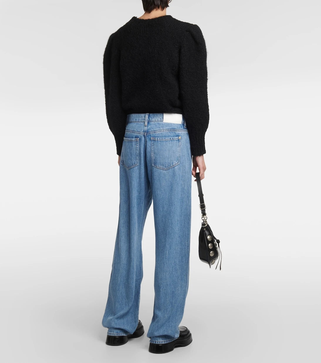 7 For All Mankind - Tess high-rise straight jeans