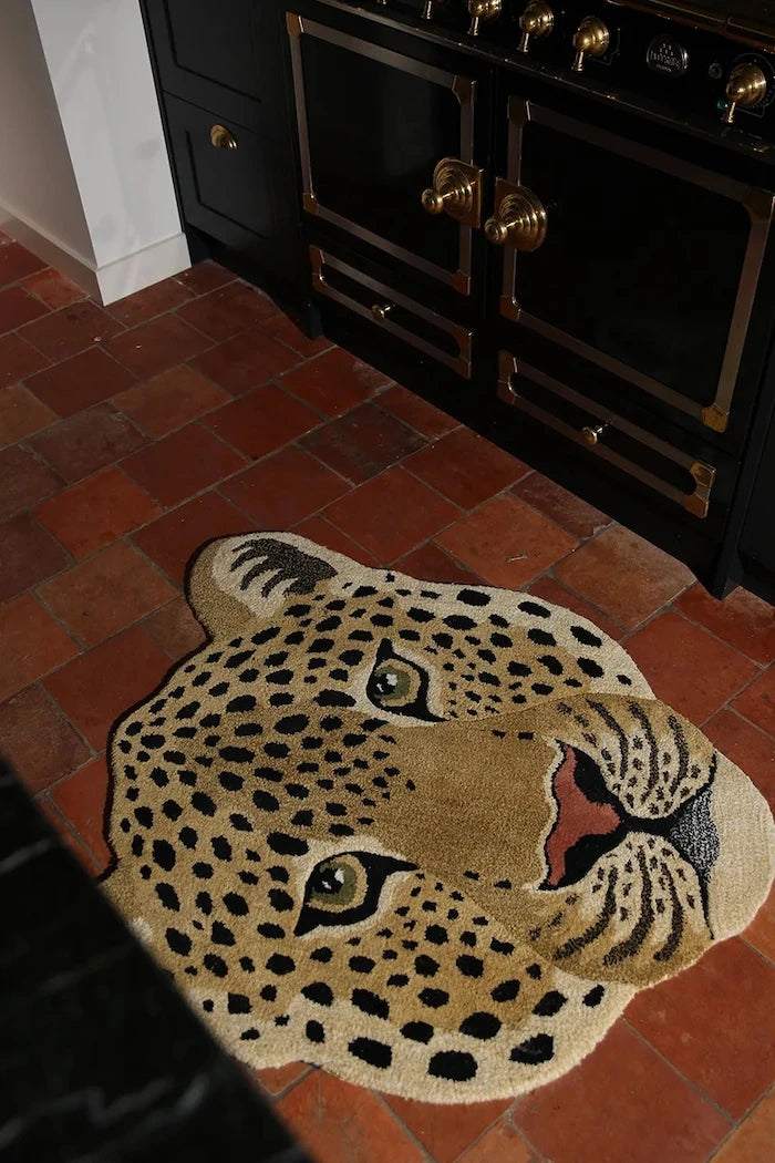 Вълнен килим Doing Goods Himani Leopard Head