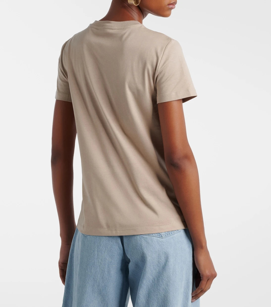 Max Mara - Embroidered cotton top