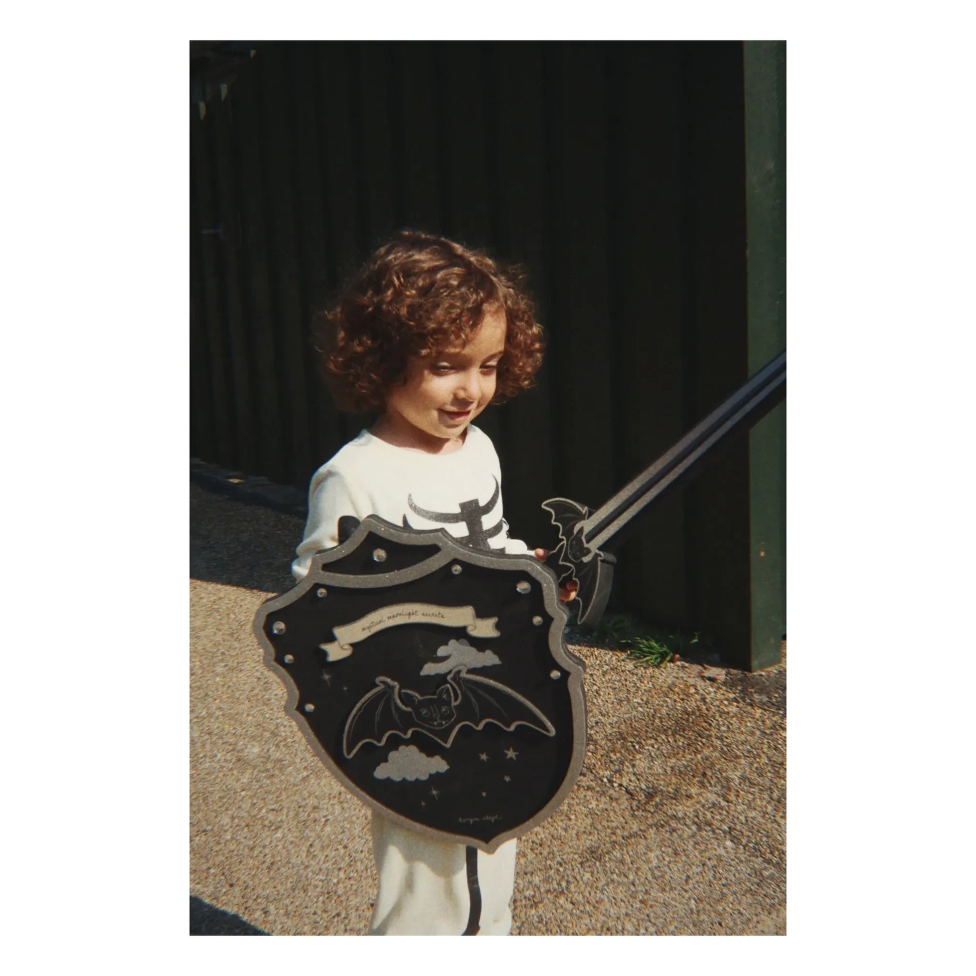 Konges Sløjd - Halloween sword and shield | Black
