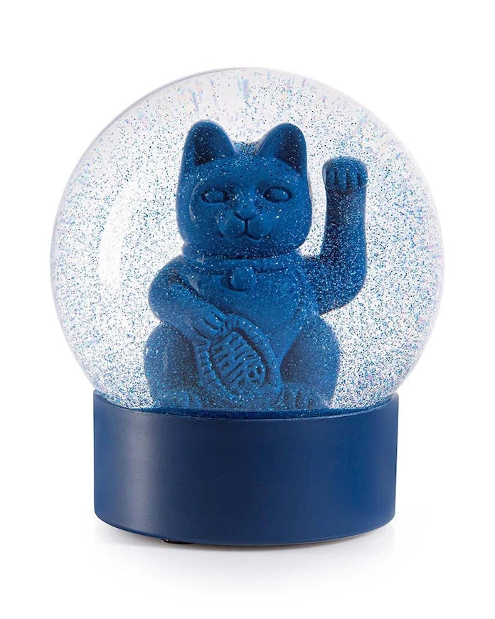 Декорация Donkey Maneki Neko Lucky Globe Blue
