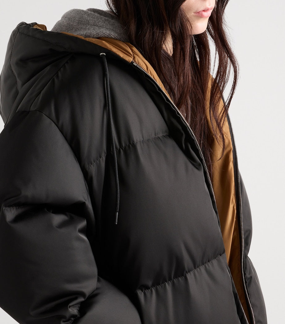 Prada Black Re-Nylon Down Jacket