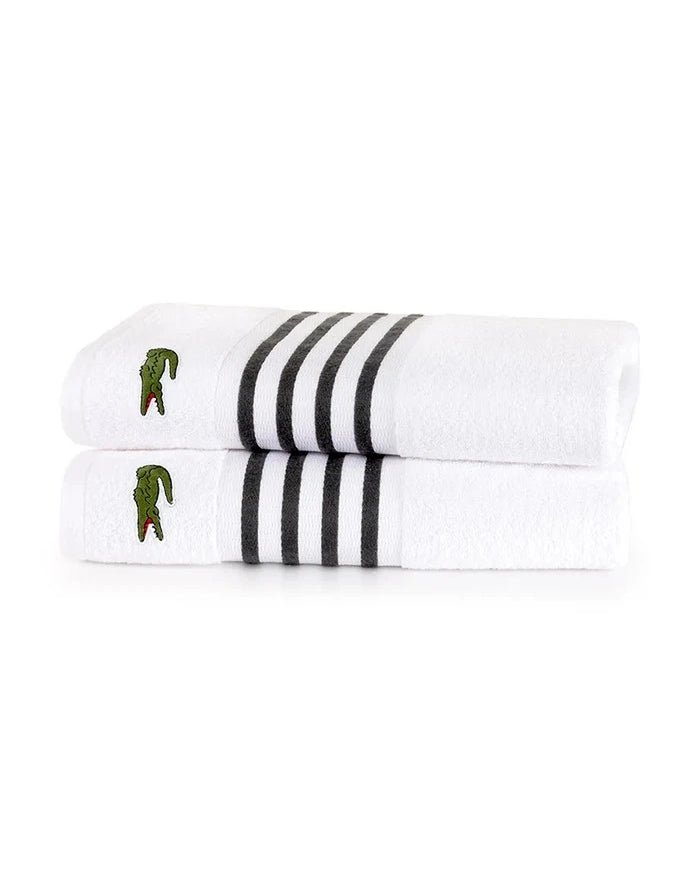 Lacoste LCOURTLI Bitume 90 x 150 cm Orta Pamuklu Havlu