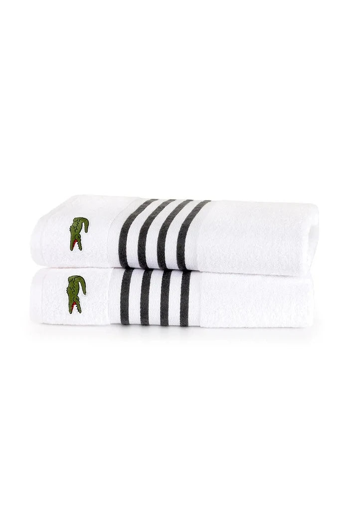 Lacoste LCOURTLI Bitume 90 x 150 cm Orta Pamuklu Havlu
