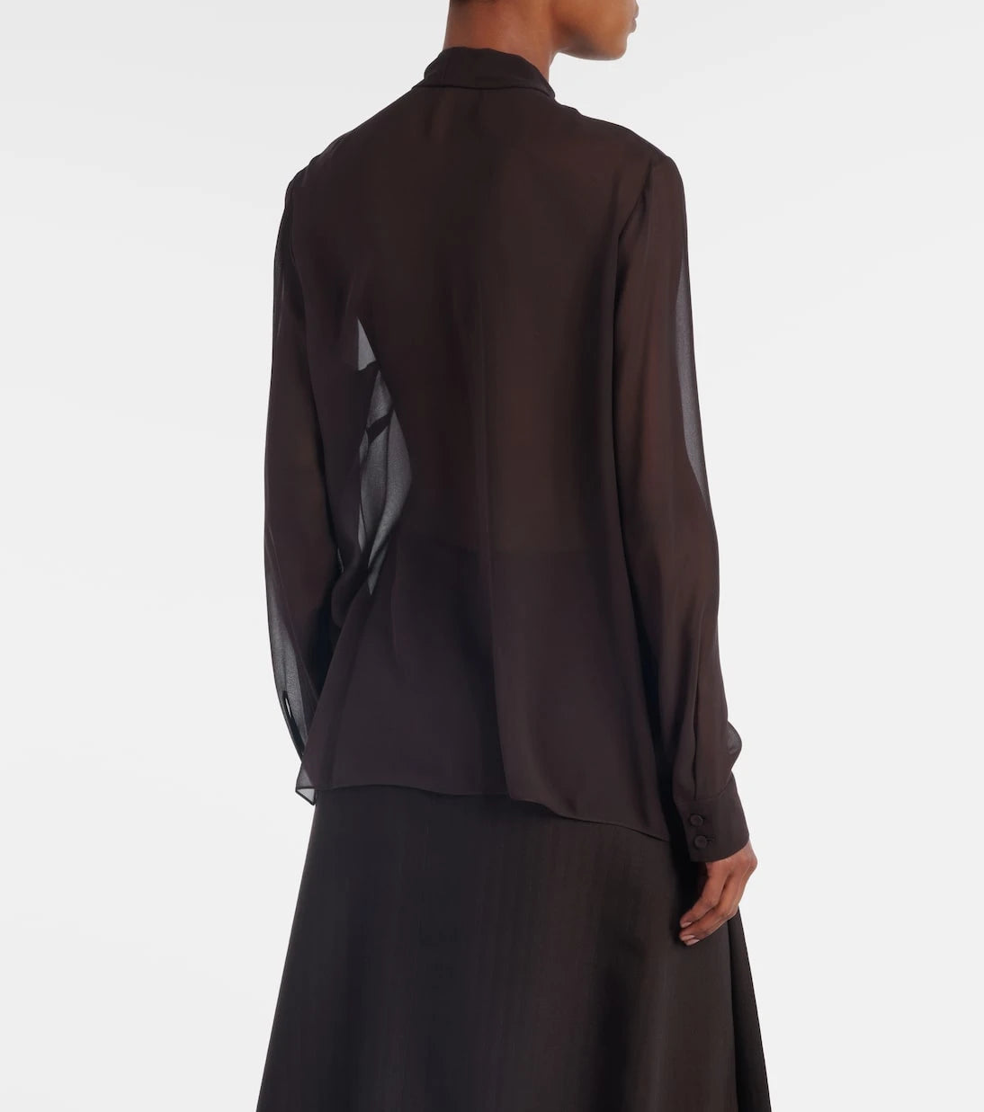 Gabriela Hearst - Shildon tie-neck silk blouse