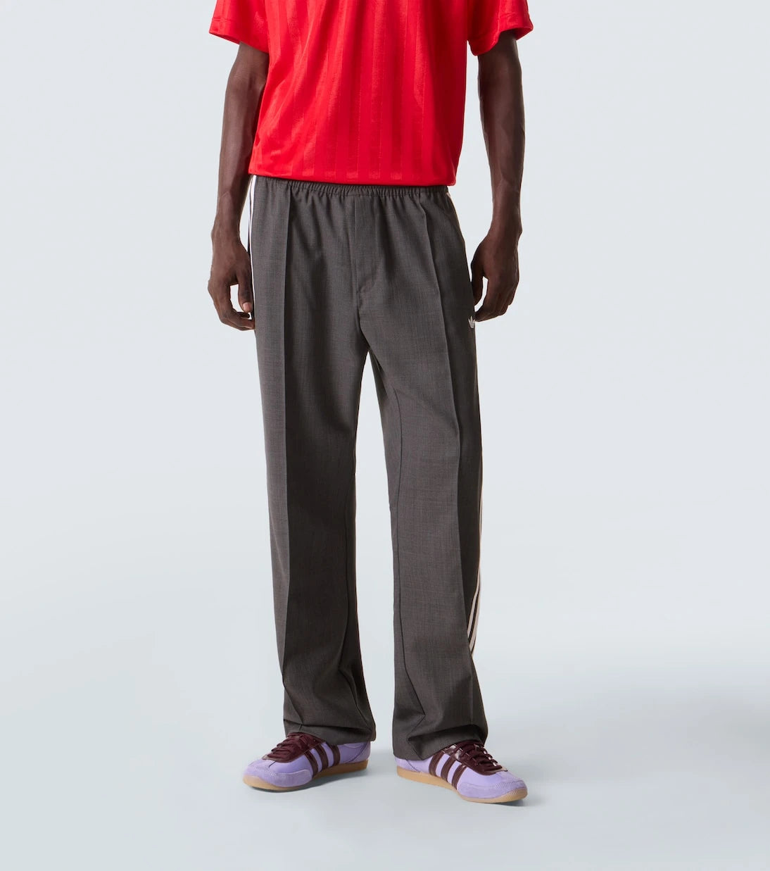 Adidas - x Wales Bonner wool-blend flared pants