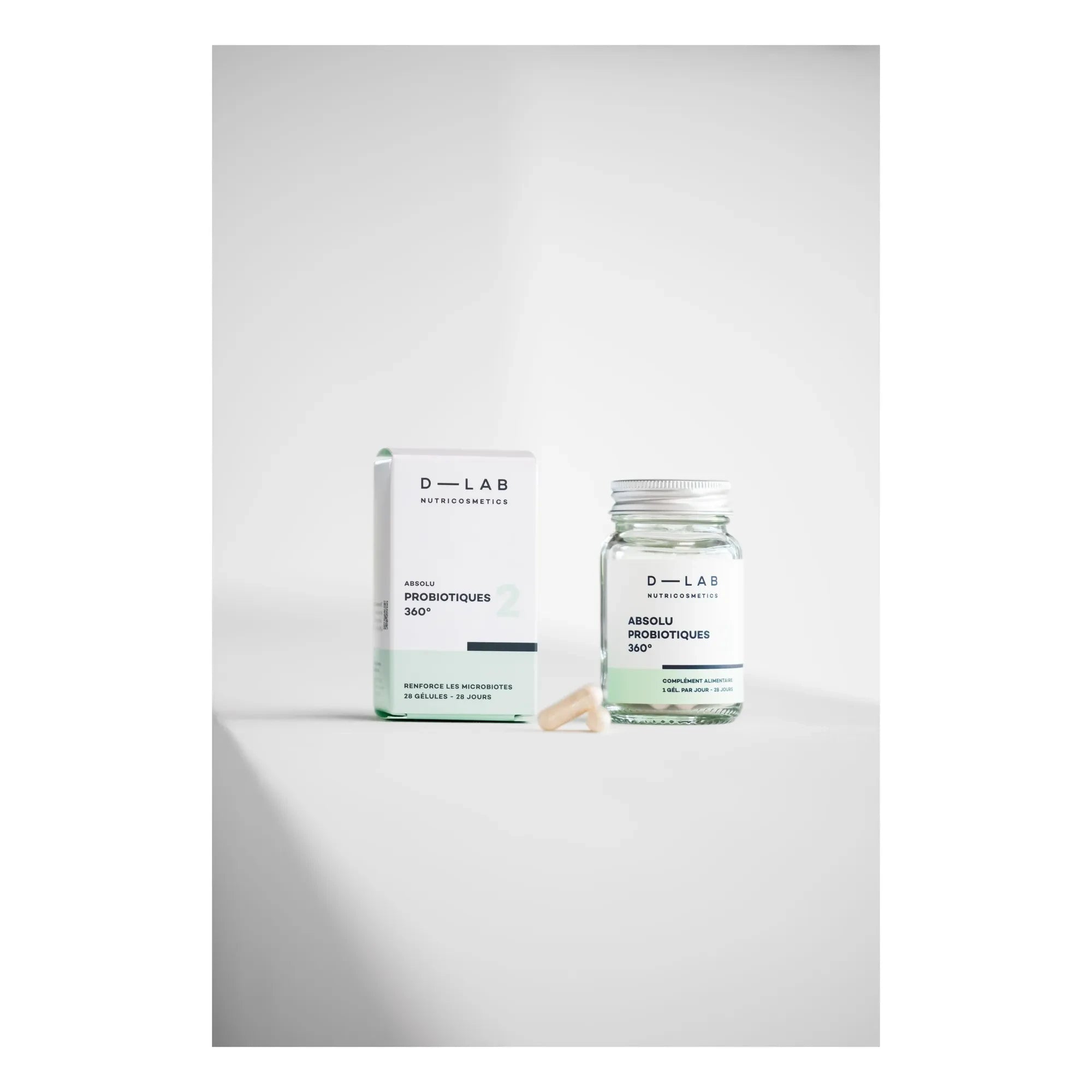D-LAB NUTRICOSMETICS - Absolu Probiotiques 360 dietary supplements - 28 days | Untinted