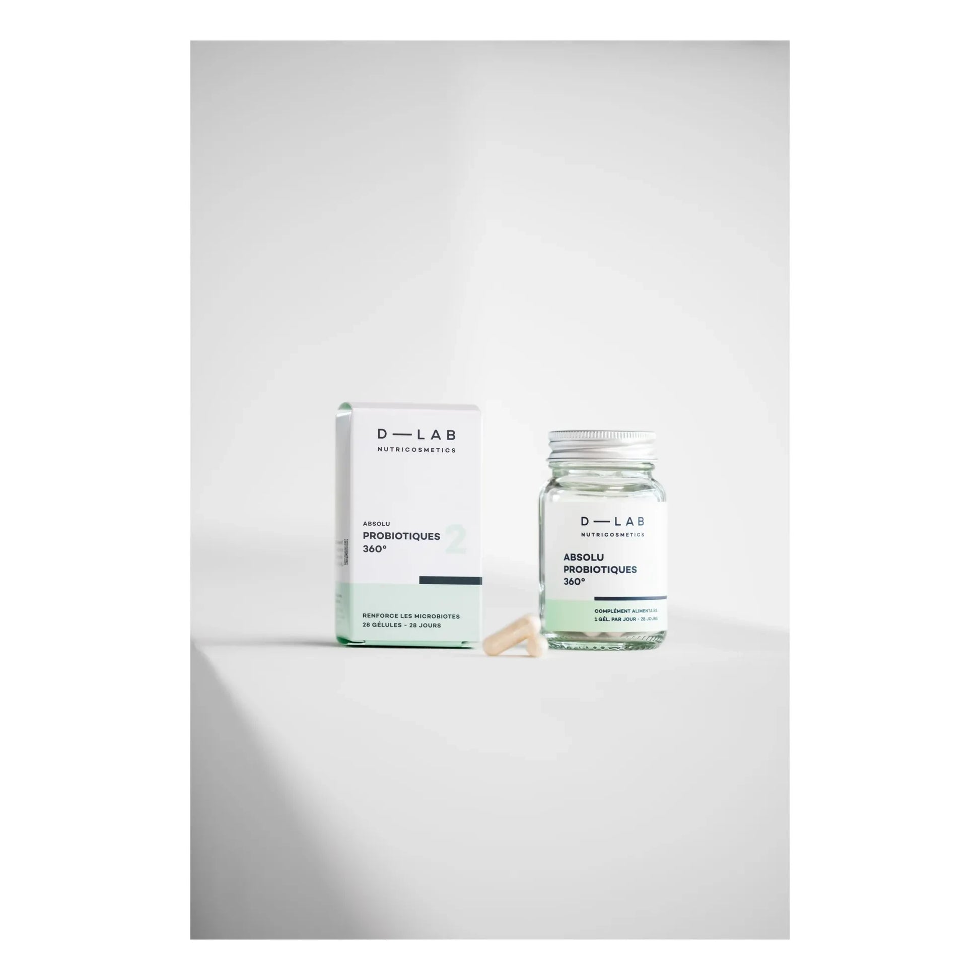 D-LAB NUTRICOSMETICS - Absolu Probiotiques 360 dietary supplements - 28 days | Untinted
