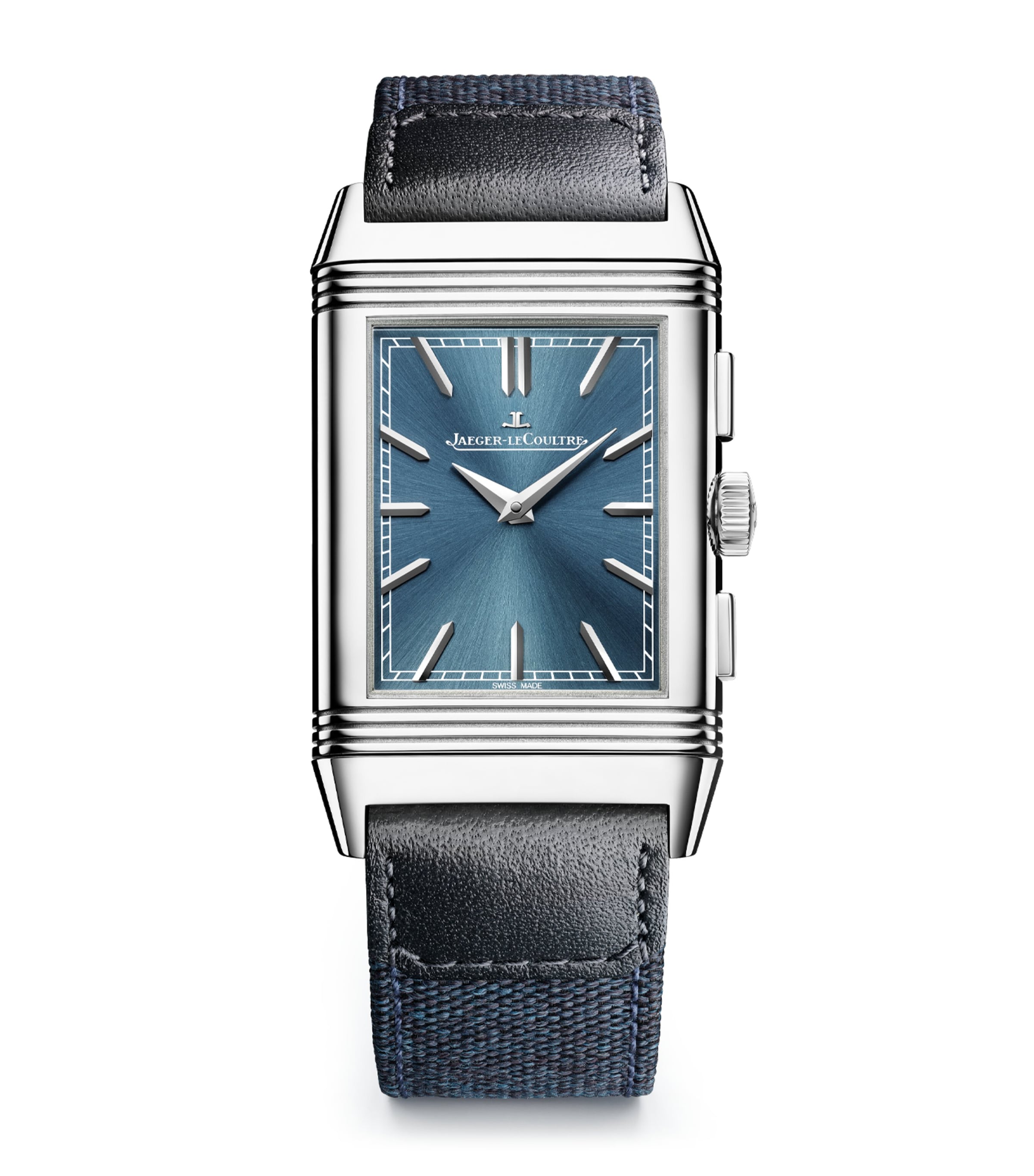Stainless Steel Reverso Tribute Chronograph Watch 29.9mm