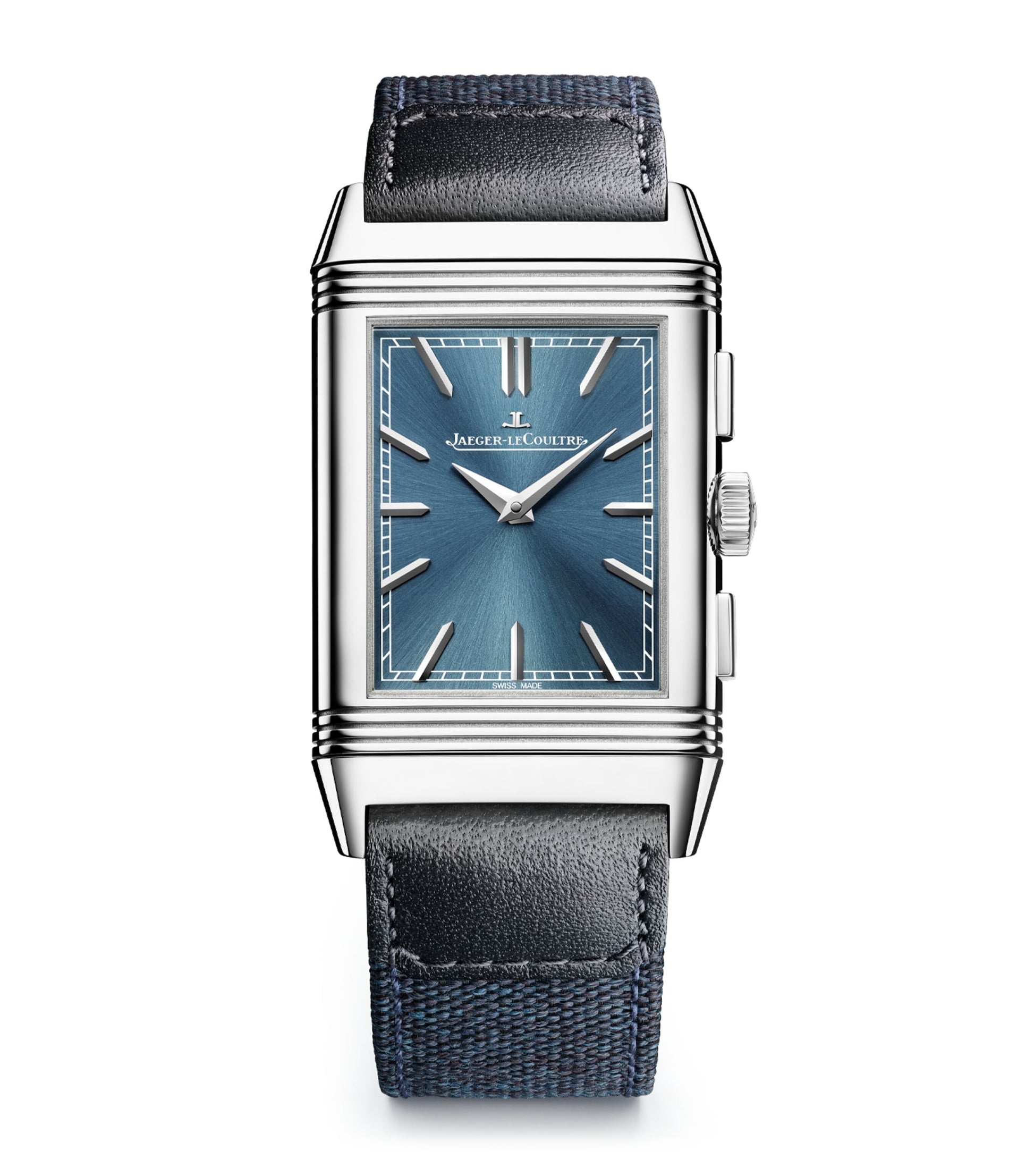 Stainless Steel Reverso Tribute Chronograph Watch 29.9mm
