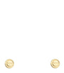 Yellow Gold LOVE Stud Earrings