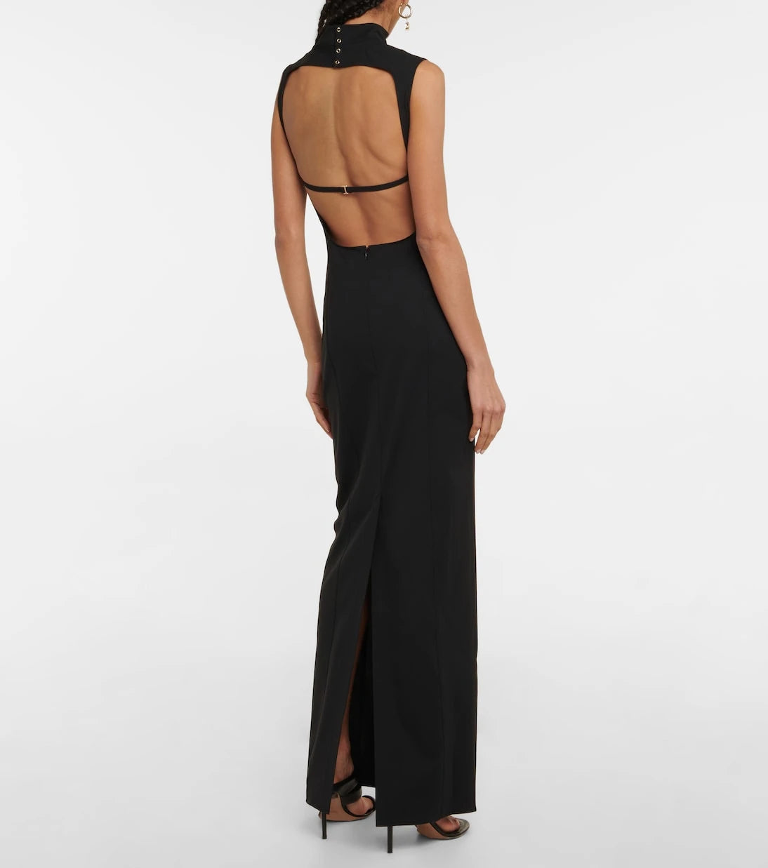 Jacquemus - La Robe Palmi wool-blend maxi dress