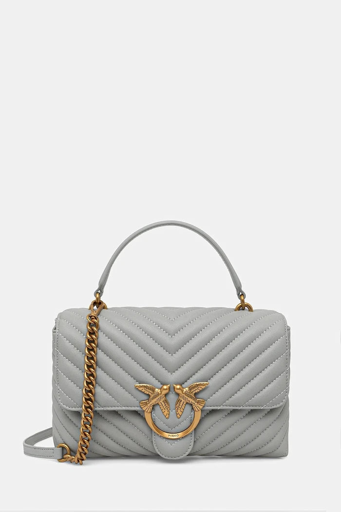 Pinko kadın deri crossbody çanta