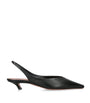 Leather Jamie Slingback Pumps 25