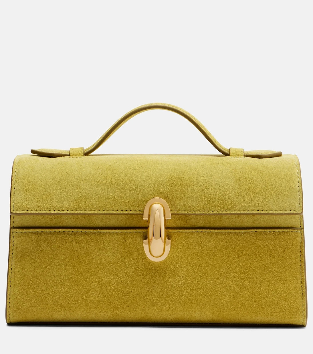Savette - حقيبة يد علوية من جلد الشمواه "سيمتري"