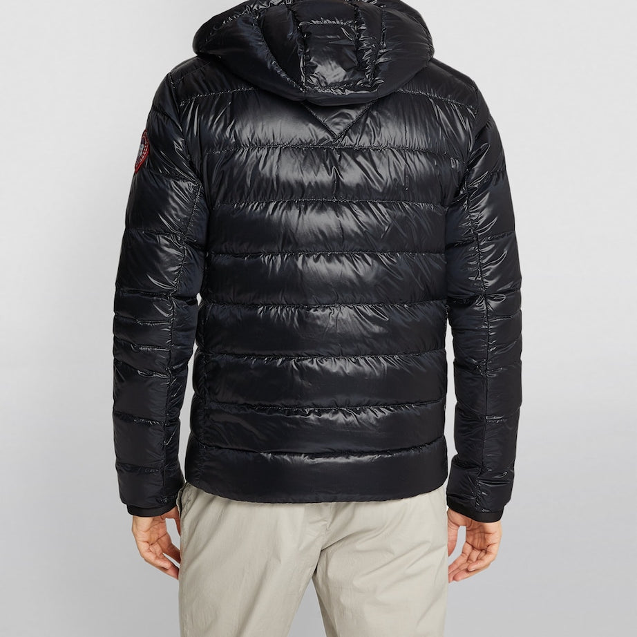 Canada Goose Black Crofton Hooded Jacket