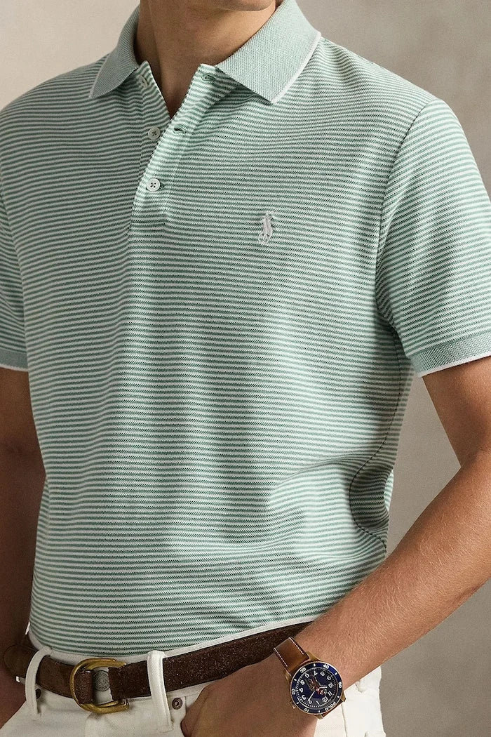 Тениска с яка Polo Ralph Lauren
