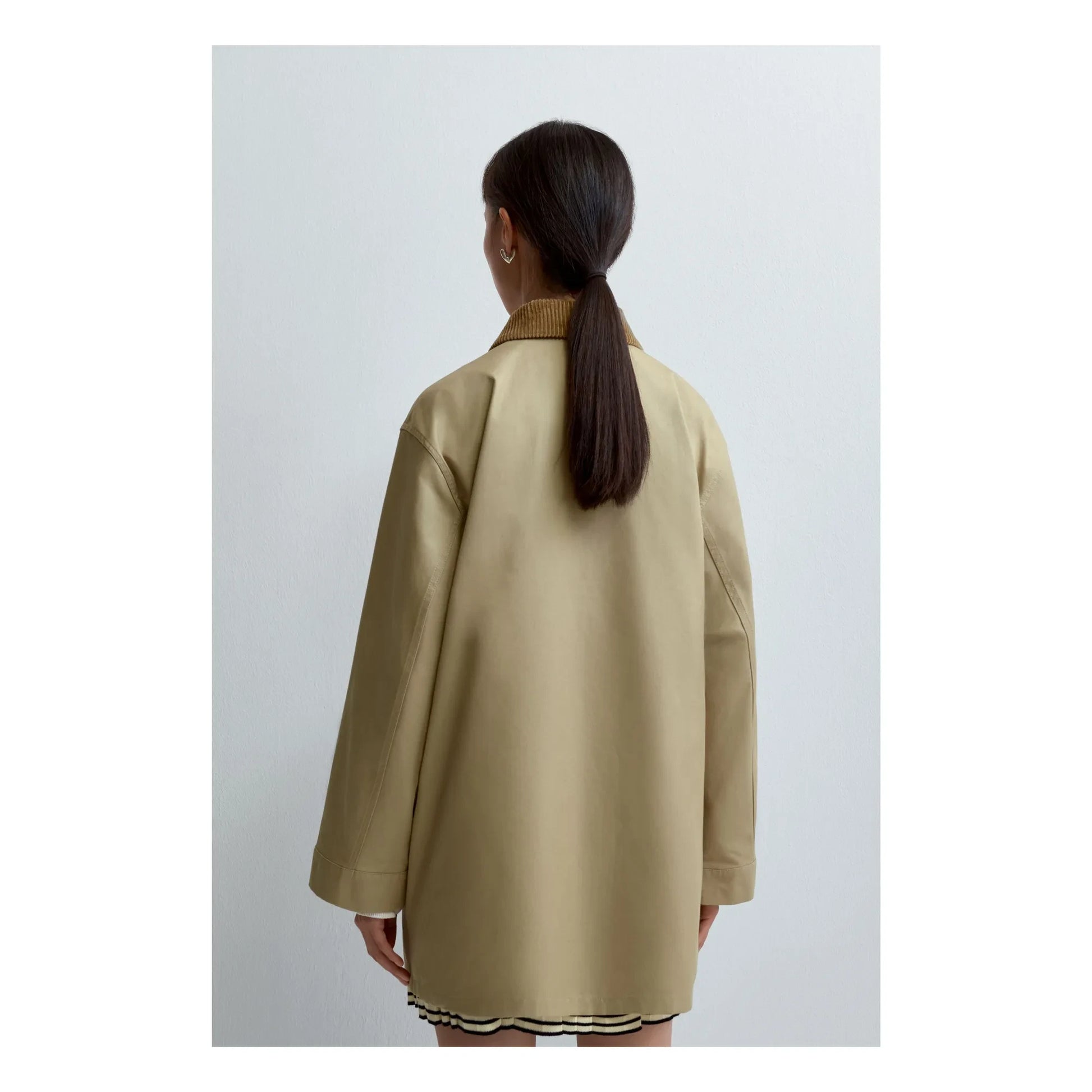 Cordera - Button-down jacket  | Beige
