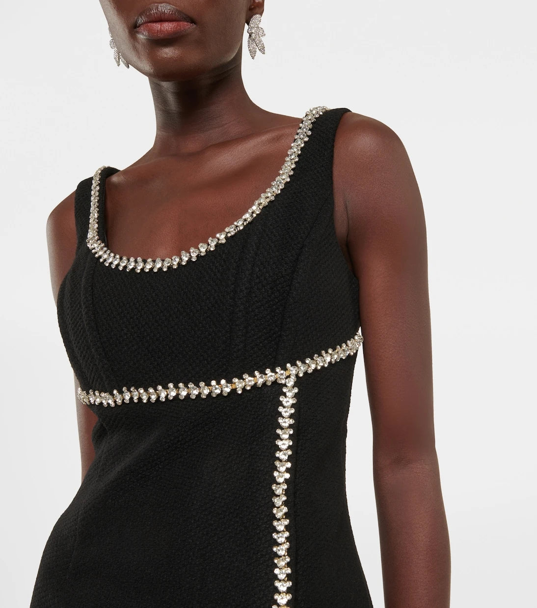 Self-Portrait - Embellished minidress