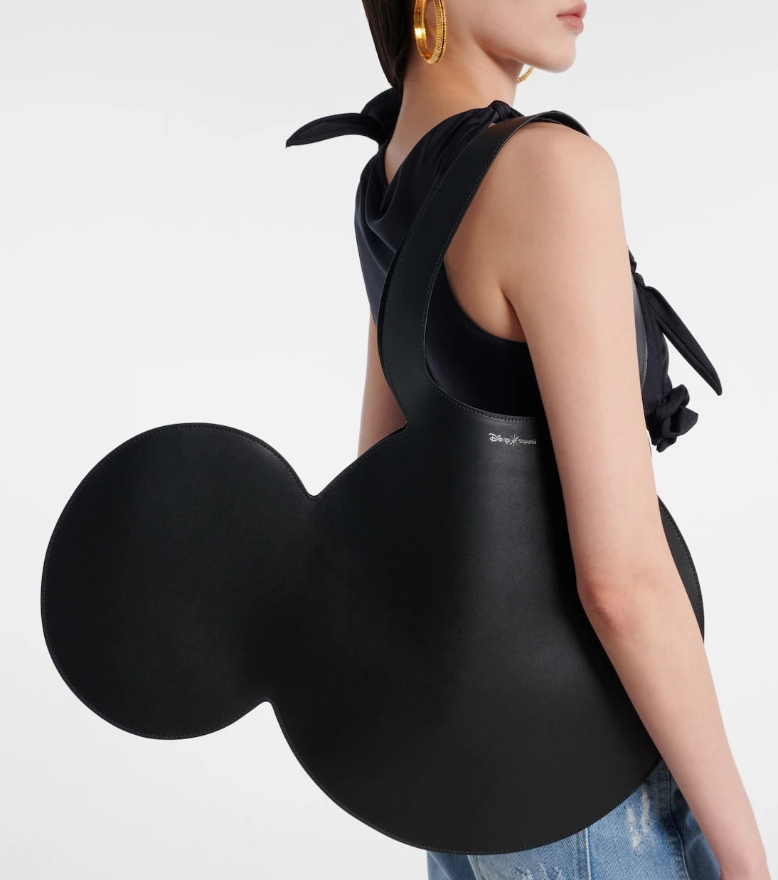 Coperni - x Disney® Mickey Heart leather tote bag