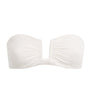 Bandeau Sanra Bikini Top WHITE
