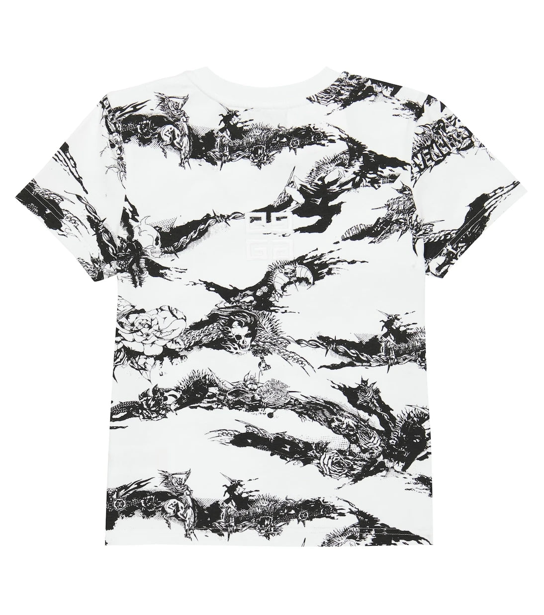 Givenchy Kids - Printed white T-shirt