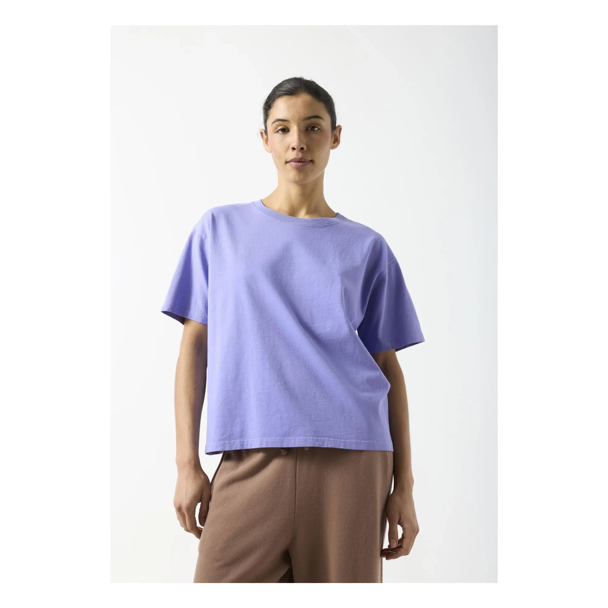 American Vintage - Fizvalley Cotton T-shirt | Iris