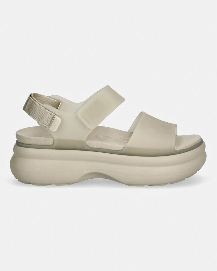 Crocs Kadın Platform Sandalet Soho Frosted Y Strap Sandal