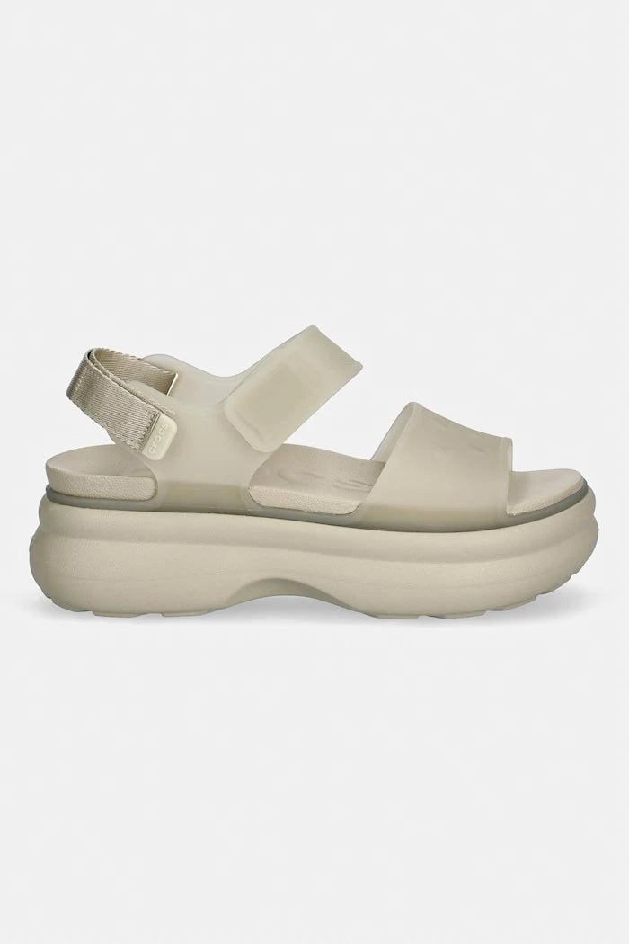Crocs Kadın Platform Sandalet Soho Frosted Y Strap Sandal