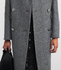 MAX&Co. Grey Wool Double-Breasted Coat