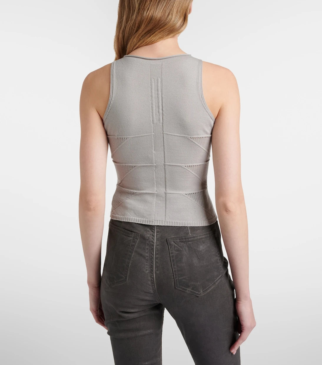 Rick Owens - Temple virgin wool tank top