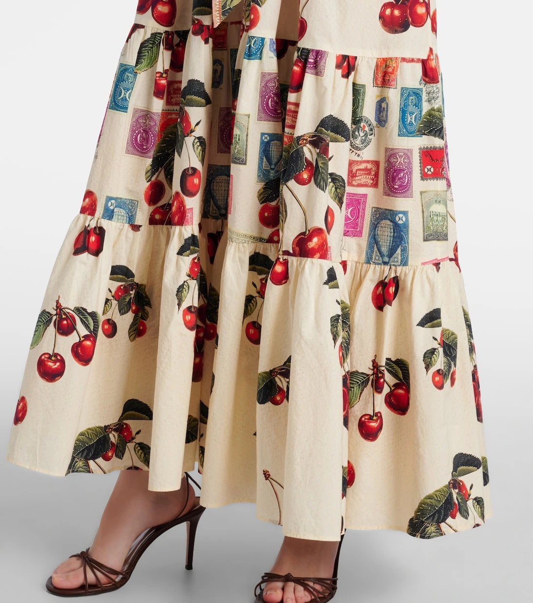 Camilla - Notes From The Road printed cotton shirt dress
